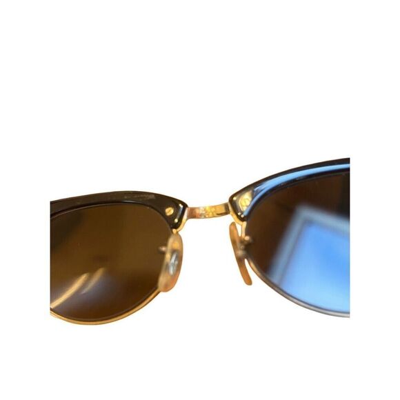 VINTAGE B&L RAY-BAN USA  Black Gold Cat Eye SUNGLASSES WITH Hard CASE - Picture 4 of 12